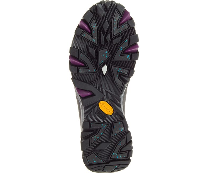 Black Merrell ColdPack Ice+ Moc Waterproof Women's Hiking Shoes Canada | 26947W-1HB