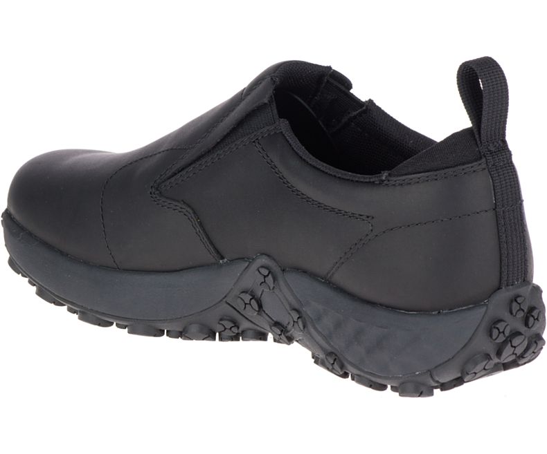 Black Merrell Jungle Moc AC+ PRO Work Shoe Women's Work Shoes Canada | 31898W-1WB