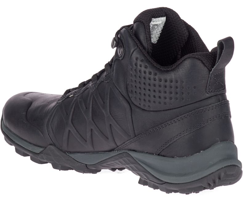 Black Merrell Siren 3 Peak Mid Waterproof Women's Hiking Shoes Canada | 40767W-1HB