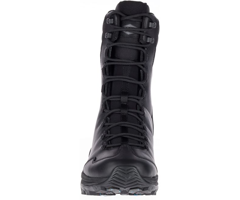 Black Merrell Thermo Rogue Tactical Waterproof Ice+ Men's Work Boots Canada | 35535M-2WB