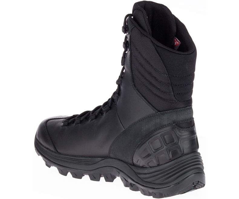 Black Merrell Thermo Rogue Tactical Waterproof Ice+ Men's Work Boots Canada | 35535M-2WB