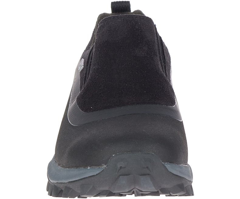 Black Merrell Thermo Snowdrift Moc Shell Waterproof Women's Walking Shoes Canada | 41354W-1WB