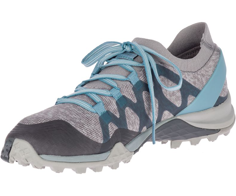 Blue Merrell Siren 3 Knit Women's Hiking Shoes Canada | 36289W-1HA