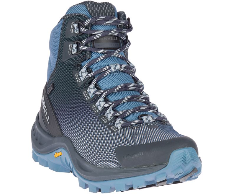 Blue Merrell Thermo Cross 2 Mid Waterproof Women's Hiking Shoes Canada | 41540W-1HB