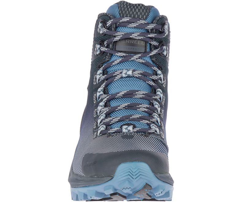 Blue Merrell Thermo Cross 2 Mid Waterproof Women's Hiking Shoes Canada | 41540W-1HB