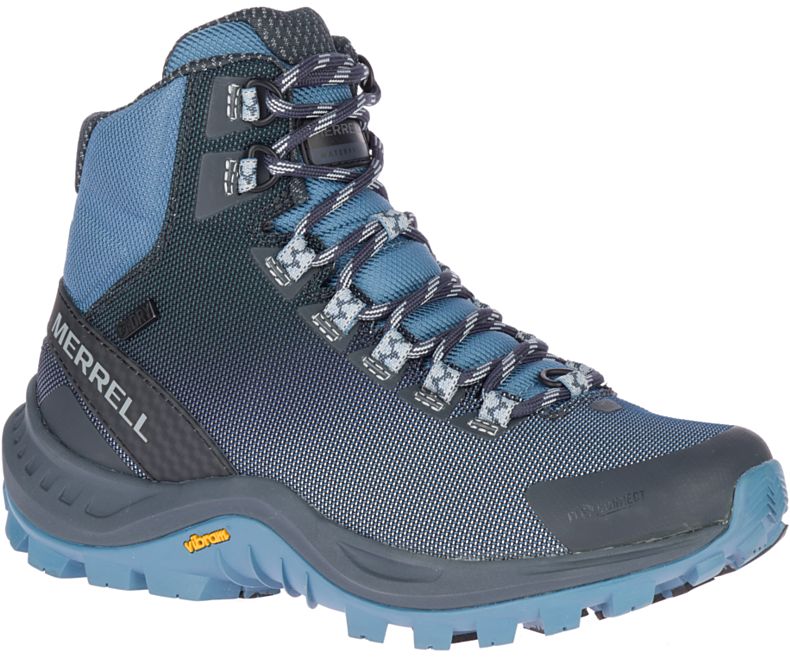 Blue Merrell Thermo Cross 2 Mid Waterproof Women\'s Hiking Shoes Canada | 41540W-1HB