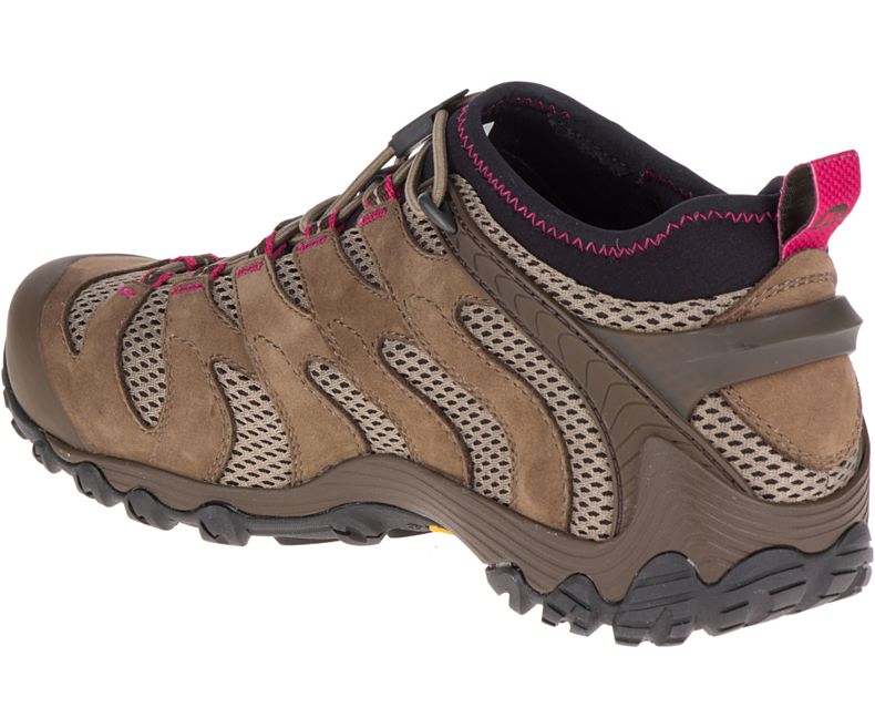 Brown Merrell Chameleon 7 Stretch Women's Hiking Shoes Canada | 32437W-1HB