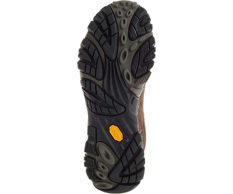 Brown Merrell Moab 2 GORE -TEX® Wide Width Men's Hiking Shoes Canada | 27940M-2HB