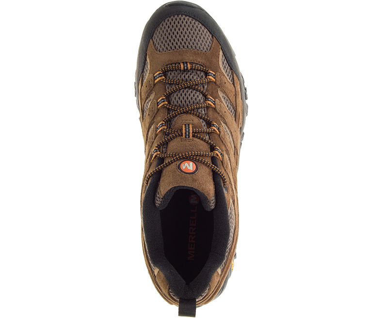 Brown Merrell Moab 2 Ventilator Men's Hiking Shoes Canada | 27947M-2HB