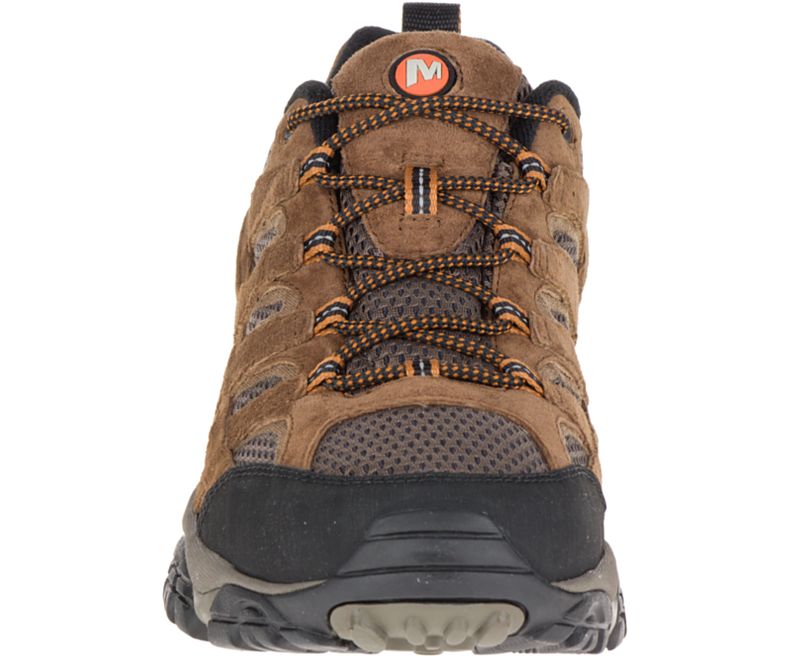 Brown Merrell Moab 2 Ventilator Men's Hiking Shoes Canada | 27947M-2HB