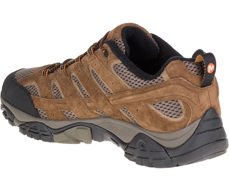 Brown Merrell Moab 2 Ventilator Men's Hiking Shoes Canada | 27947M-2HB