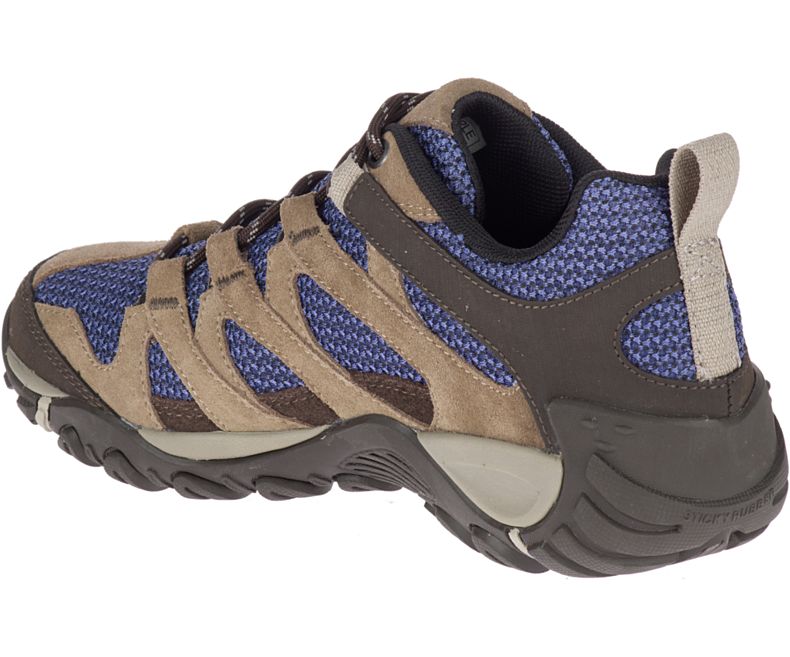 Brown / Purple Merrell Alverstone Women's Hiking Shoes Canada | 35669W-1HB