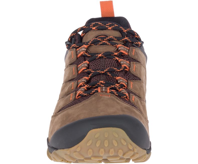 Dark Brown Merrell Chameleon 7 Men's Hiking Shoes Canada | 30689M-2HD