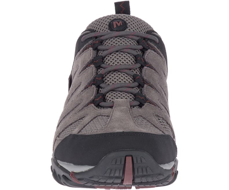 Dark Grey Merrell Accentor 2 Ventilator Waterproof Men's Hiking Shoes Canada | 41661M-2HD