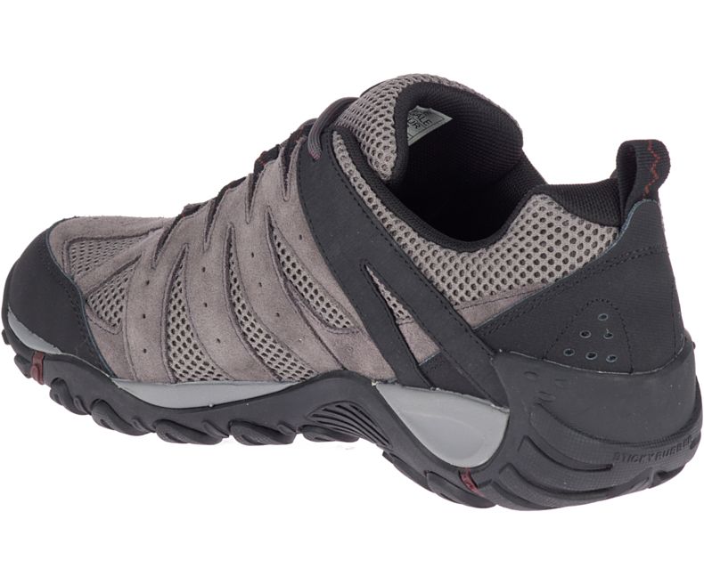 Dark Grey Merrell Accentor 2 Ventilator Waterproof Men's Hiking Shoes Canada | 41661M-2HD