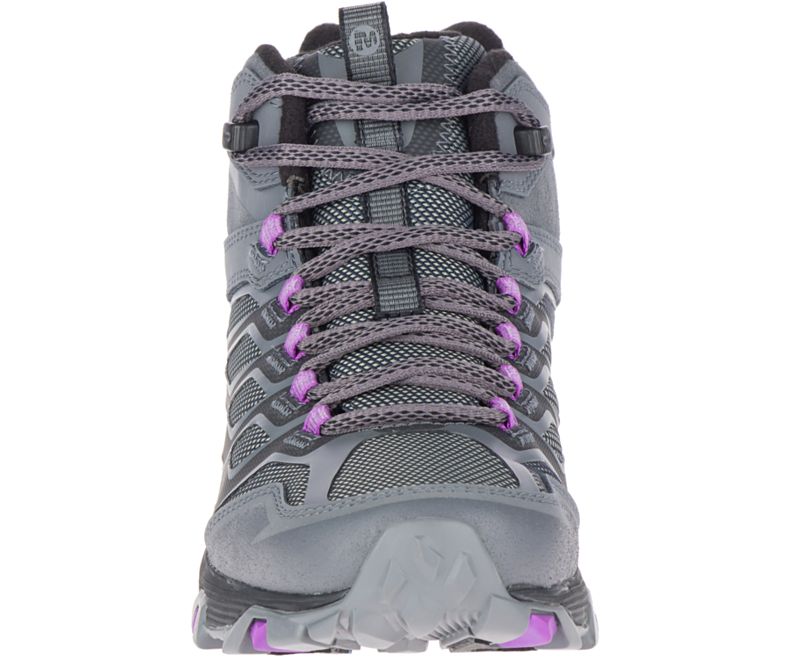 Dark Grey Merrell Moab FST Ice+ Thermo Women's Hiking Shoes Canada | 26948W-1HD