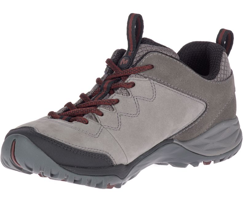 Dark Grey Merrell Siren Traveller Q2 Women's Hiking Shoes Canada | 37515W-1HD