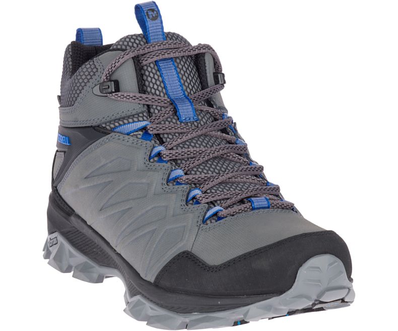 Dark Grey Merrell Thermo Freeze Mid Waterproof Men's Hiking Shoes Canada | 35073M-2HD