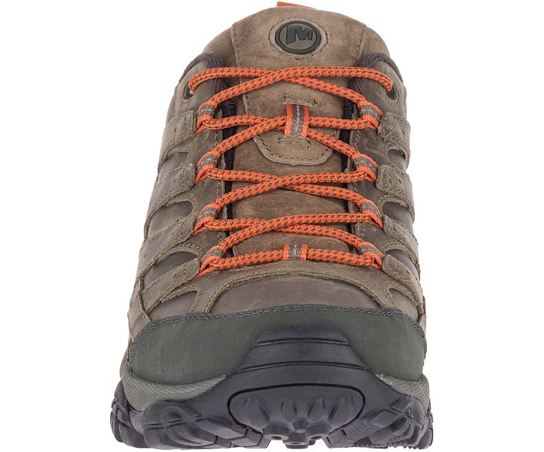 Dark Khaki Merrell Moab 2 Prime Men's Hiking Shoes Canada | 40783M-2HD