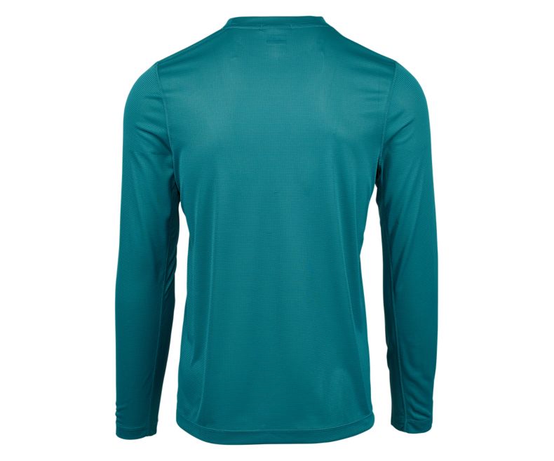 Green Merrell Entrada II Long Sleeve Wicking Tech Tee Men's Long Sleeve Shirts Canada | 32834M-2LG