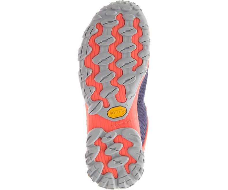 Navy / Pink Merrell Chameleon 7 Storm Mid GORE -TEX® Women's Hiking Shoes Canada | 36279W-1HN