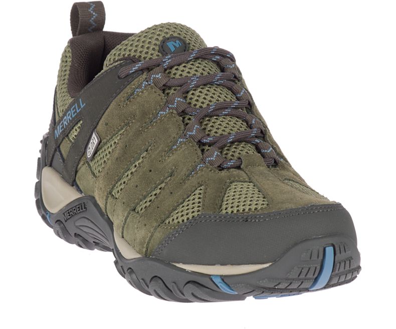 Olive Merrell Accentor 2 Ventilator Waterproof Women's Hiking Shoes Canada | 38880W-1HO