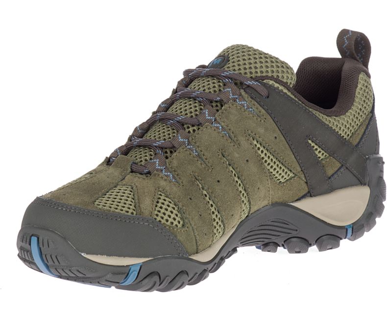 Olive Merrell Accentor 2 Ventilator Waterproof Women's Hiking Shoes Canada | 38880W-1HO