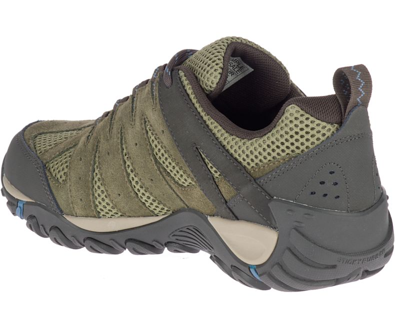 Olive Merrell Accentor 2 Ventilator Waterproof Women's Hiking Shoes Canada | 38880W-1HO