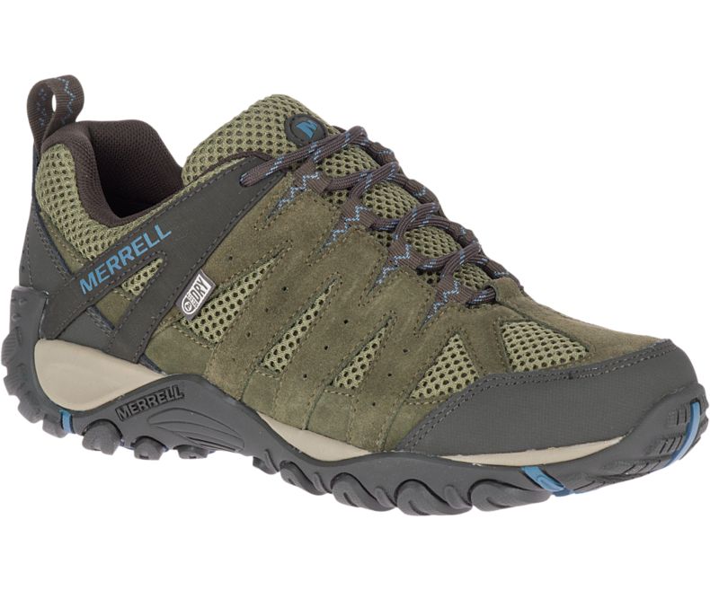 Olive Merrell Accentor 2 Ventilator Waterproof Women\'s Hiking Shoes Canada | 38880W-1HO