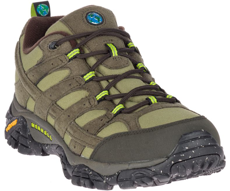 Olive Merrell Moab 2 Vegan Men's Hiking Shoes Canada | 36116M-2HO