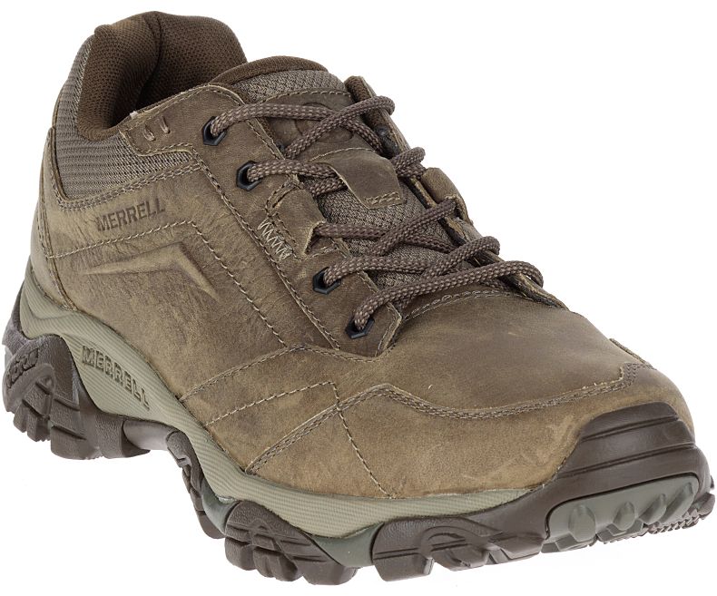 Olive Merrell Moab Adventure Lace Men's Hiking Shoes Canada | 29216M-2HO