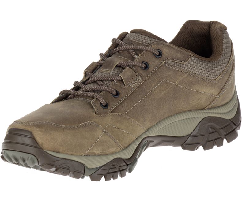 Olive Merrell Moab Adventure Lace Men's Hiking Shoes Canada | 29216M-2HO