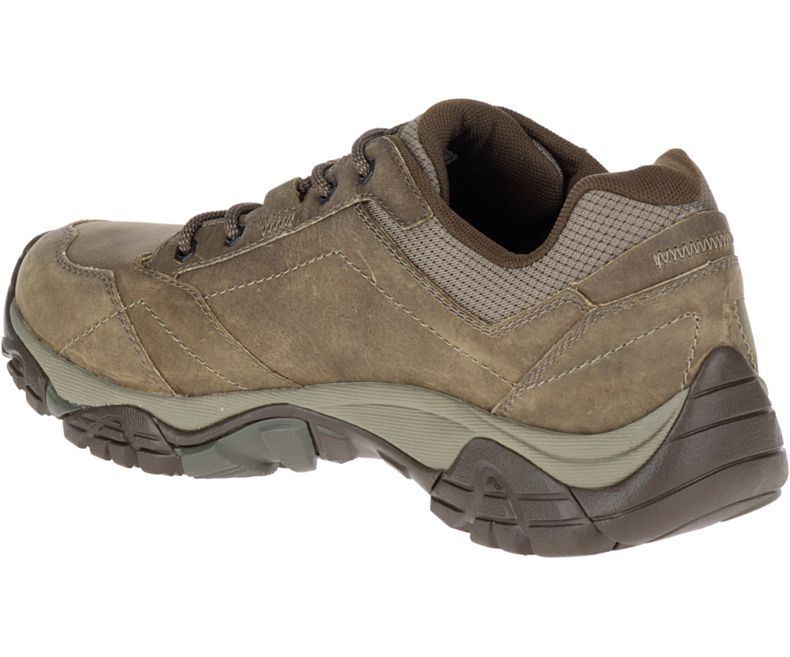 Olive Merrell Moab Adventure Lace Men's Hiking Shoes Canada | 29216M-2HO