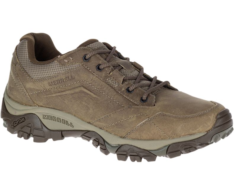 Olive Merrell Moab Adventure Lace Men\'s Hiking Shoes Canada | 29216M-2HO