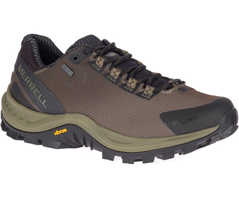 Olive Merrell Thermo Cross 2 Waterproof Men\'s Walking Shoes Canada | 41573M-2WO