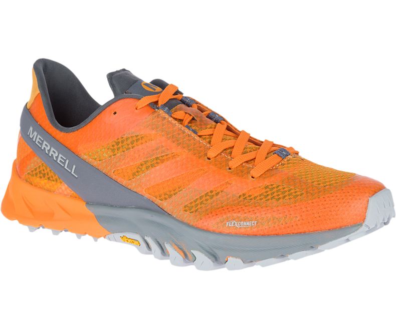 Orange Merrell MTL Cirrus Men\'s Running Shoes Canada | 36199M-2RO