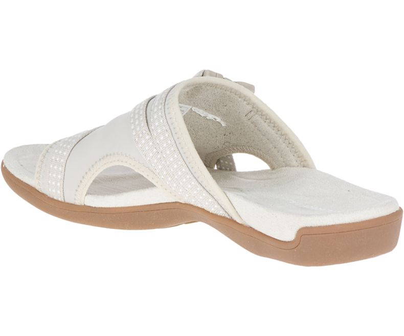 Silver Merrell District Muri Slide Women's Slides Canada | 36395W-1SS