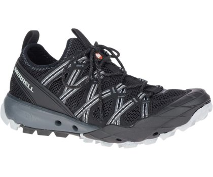 Black Merrell Choprock Men's Hiking Shoes Canada | 36123M-2HB