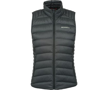 Black Merrell Ridgevent Thermo Vest Women's Vests Canada | 41257W-1VB