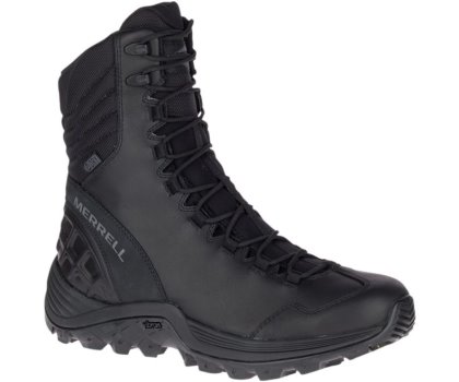 Black Merrell Thermo Rogue Tactical Waterproof Ice+ Men's Work Boots Canada | 35535M-2WB