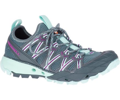 Blue Merrell Choprock Women's Hiking Shoes Canada | 36340W-1HA