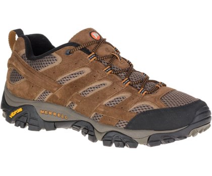 Brown Merrell Moab 2 Ventilator Men's Hiking Shoes Canada | 27947M-2HB