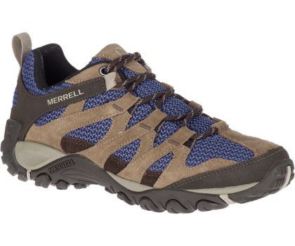 Brown / Purple Merrell Alverstone Women's Hiking Shoes Canada | 35669W-1HB