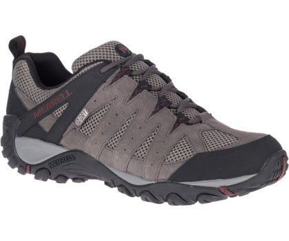 Dark Grey Merrell Accentor 2 Ventilator Waterproof Men's Hiking Shoes Canada | 41661M-2HD