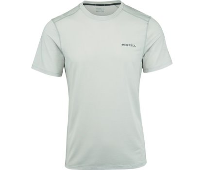 Light Blue Merrell Tencel® Short Sleeve Tee with drirelease® Fabric Men's Short Sleeve Shirts Canada | 32858M-2SL