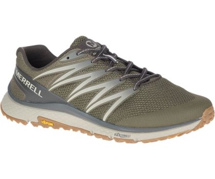 Olive Merrell Bare Access XTR Men's Running Shoes Canada | 39226M-2RI